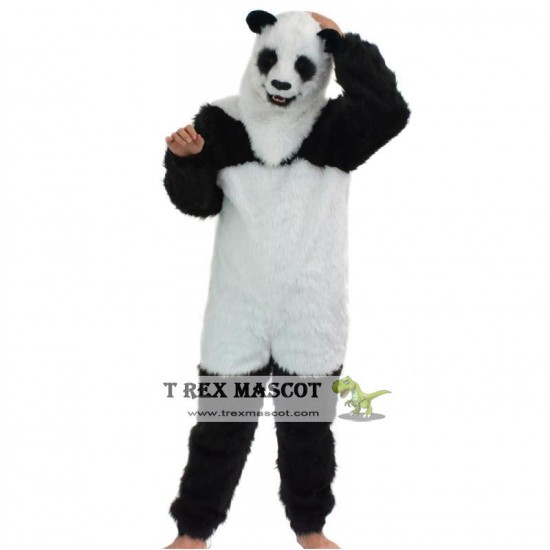 Animal Panda Fursuit Mascot Costume for Adult