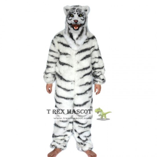 Animal Tiger Fursuit Mascot Costume for Adult