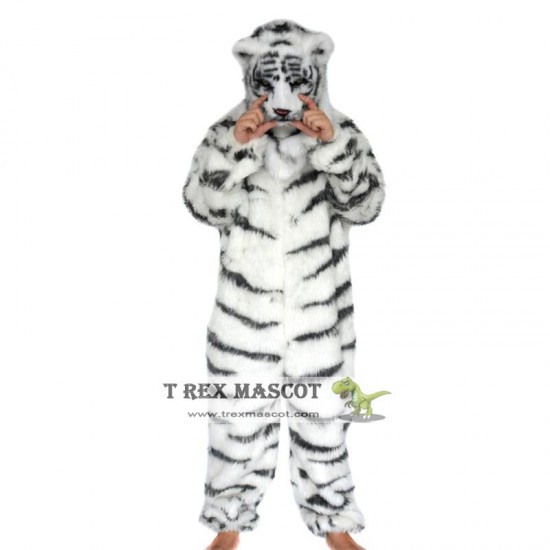 Animal Tiger Fursuit Mascot Costume for Adult