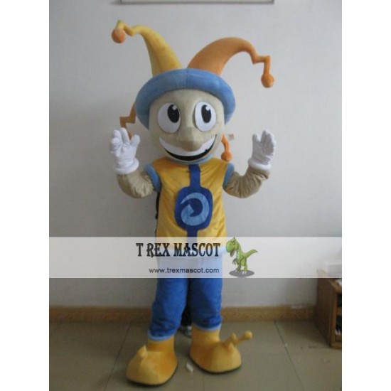 Cartoon Happy Boy Mascot Costume