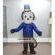 Blue Monkey Mascot Costume