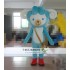 Sky Blue Sheep Mascot Costume