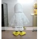 White Bird Mascot Costume