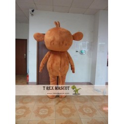 Cartoon Brown Monkey Mascot Costume