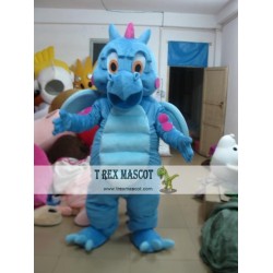 Blue Dragon Mascot Costume