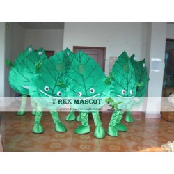 Green Tree Leaf Mascot Costumes