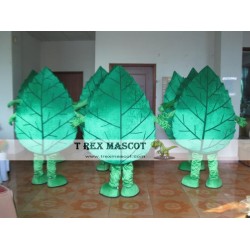 Green Tree Leaf Mascot Costumes