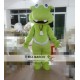 Green Hippo Mascot Costume