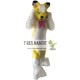 Pink Fox Husky Fursuit Mascot Costume