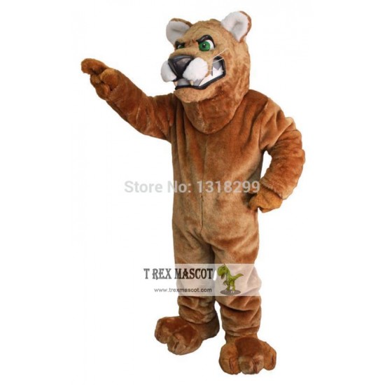 Leopard Panther Cougar Mascot Costume