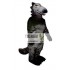 Cool Black Dinosaur Mascot Costume