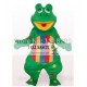 Colorful Frog Prince Mascot Costume