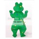 Colorful Frog Prince Mascot Costume