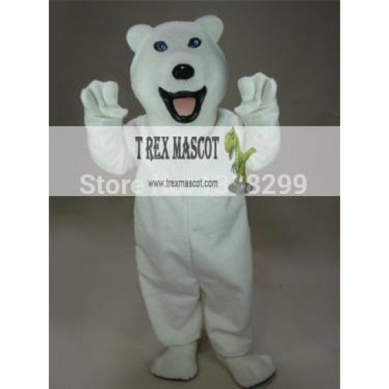 Polar Bear Mascot Costume