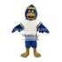 Blue Hawk Mascot Costume Eagle Falcon