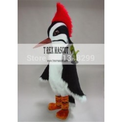 Red Crown Woodpecker Mascot Costume