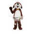 Buddy White & Brown Dog Mascot Costume