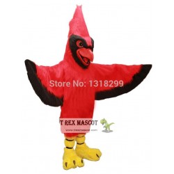 Red Jay Cardinal Mascot Costume