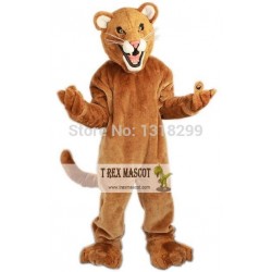 Leopard Panther Cougar Mascot Costume