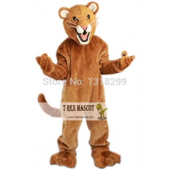 Leopard Panther Cougar Mascot Costume