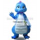 Blue Dinosaur Dragon Mascot Costume