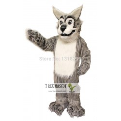 Leroy Wolf Mascot Costume