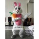 Easter Bunny Mascot Costumes Christmas Womens / Mens Mascot