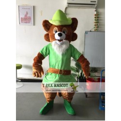 Robin Hood Mascot Costume Celebration Carnival Outfit