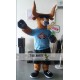 Bull Glasses Mascot Costume Celebration Carnival Outfit