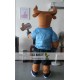 Bull Glasses Mascot Costume Celebration Carnival Outfit