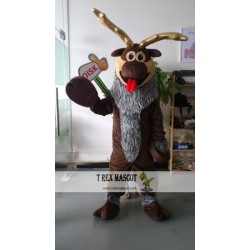 Reindeer Mascot Costume Celebration Carnival Outfit