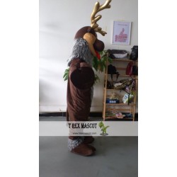 Reindeer Mascot Costume Celebration Carnival Outfit