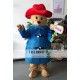 Cartoon Bear Hat Mascot Costume Celebration Carnival Outfit