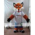 Fox Mascot Costume Celebration Carnival Outfit