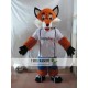 Fox Mascot Costume Celebration Carnival Outfit