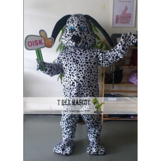 Spotty Dog Mascot Costumes Christmas Womens / Mens Mascot