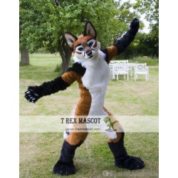 Custom-Fox Wolf Fursuit Mascot Costumess Halloween Performance Costume