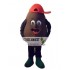 Black Chocolate Mascot Costumes Coffee Beans