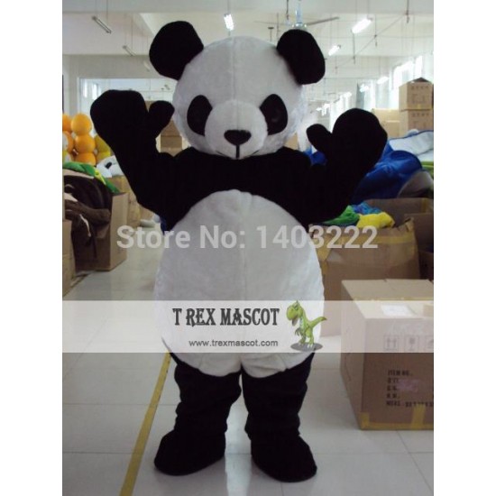 Wedding Panda Bear Mascot Costume