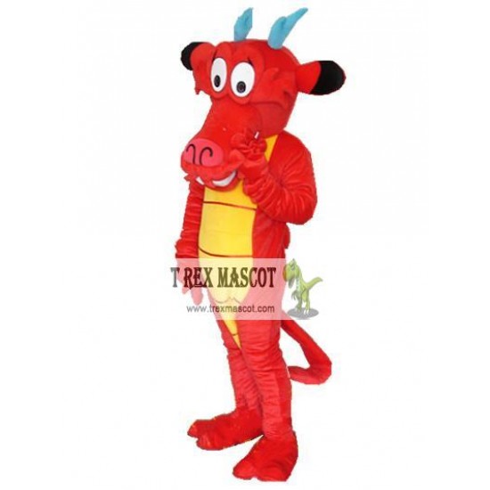 Dragon Mascot Costume Cartoon Mascot Costume Dragon Mascot Costume