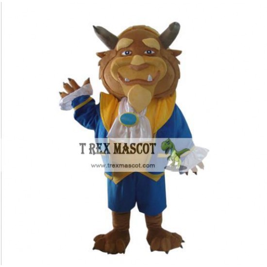 Adult Beast Costume Beast Cow Mascot Costume Halloween Mascot