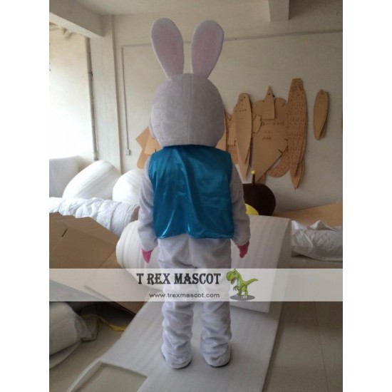 Halloween Easter Bunny Mascot Costumes Rabbit Easter Costume