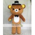 Janpan Rilakkuma Mascot Costumes Bear Mascot Costume Carnival Costume