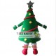 Green Christmas Tree Mascot Costume Christmas Carnival Performance Apparel