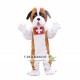 Cartoon St. B Dog Mascot Animal Costume