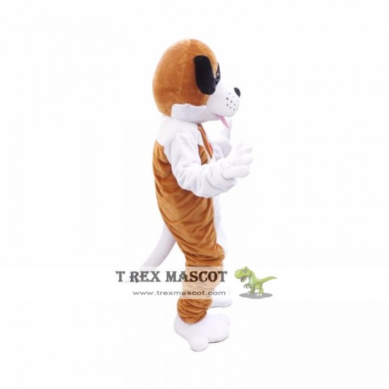 Cartoon St. B Dog Mascot Animal Costume