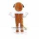 Cartoon St. B Dog Mascot Animal Costume