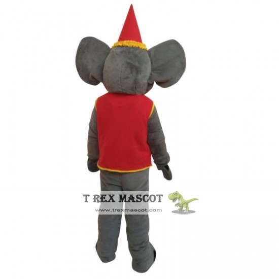 Elephant Cartoon Mascot Plush Mascot Christmas Mascot Costume