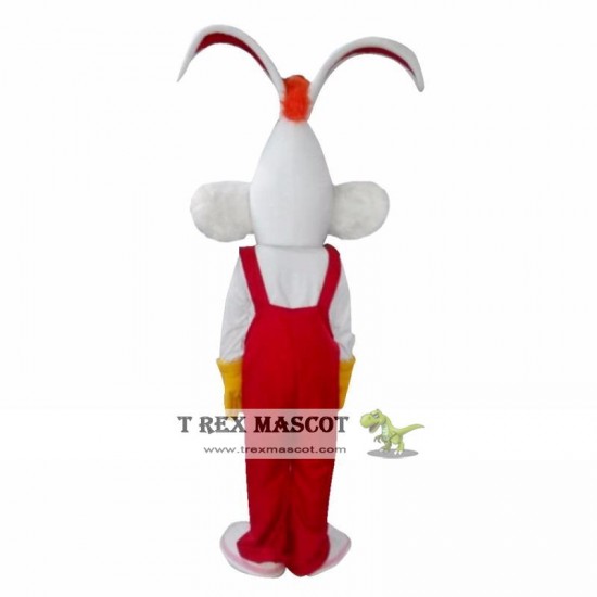 Easter Roger Rabbit Bunny Mascot Costume Cosplay Costume