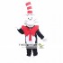 Animal Cat In The Hat Plush Adult Mascot Costume For Christmas